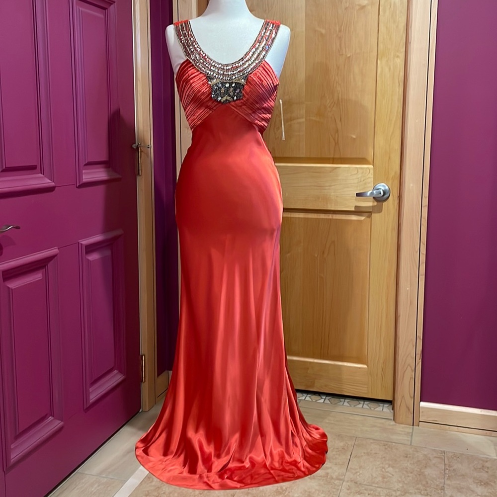 Beaded Top Formal Dress